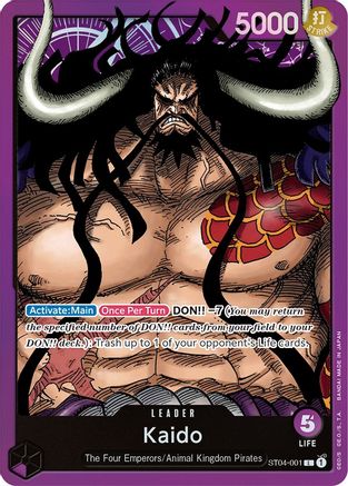 Kaido (001) [Deck de démarrage : Pirates du règne animal] 