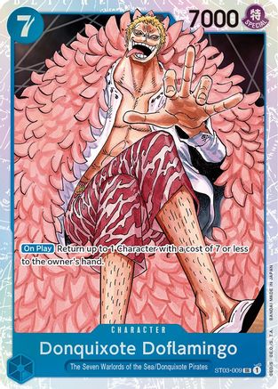 Donquixote Doflamingo [Deck de démarrage : Les sept seigneurs de guerre de la mer] 