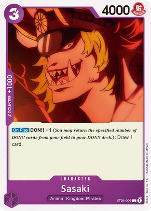 Sasaki [Deck de démarrage : Pirates du règne animal] 