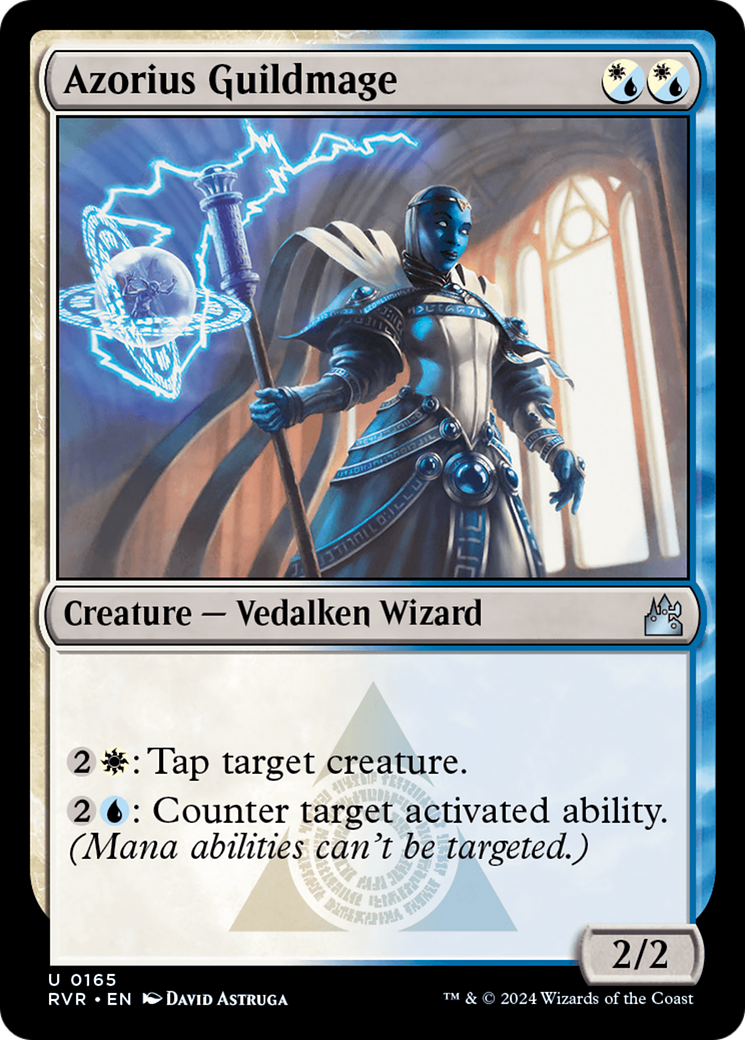 Azorius Guildmage (RVR-165) - [Ravnica Remastered] Foil