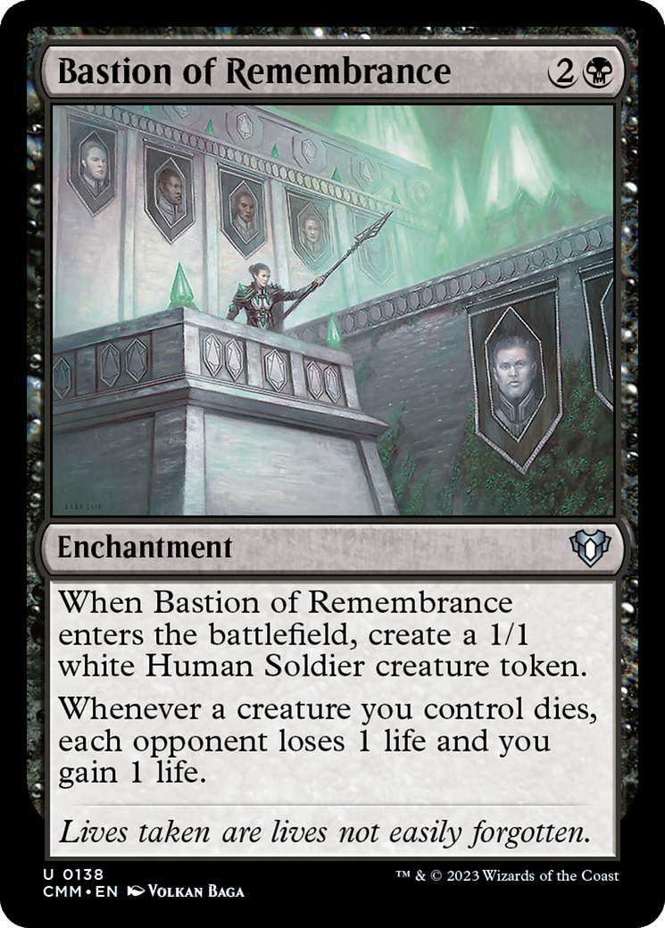 Bastion of Remembrance (CMM-138) - [Commander Masters]