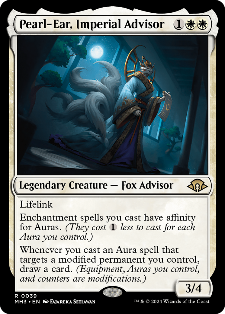Pearl-Ear, Imperial Advisor (MH3-039) - [Modern Horizons 3] Foil