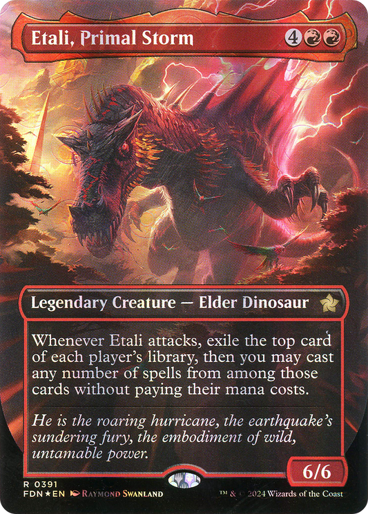 Etali, Primal Storm (FDN-391) - [Foundations] (Borderless) Foil