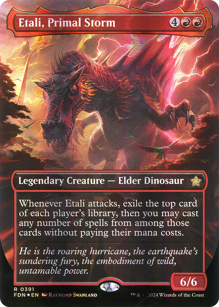 Etali, Primal Storm (FDN-391) - [Foundations] (Borderless) Foil