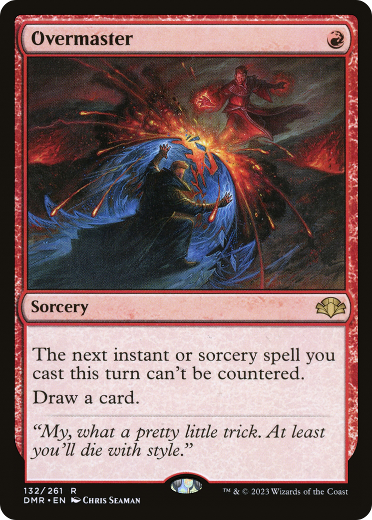 Overmaster (DMR-132) - [Dominaria Remastered]