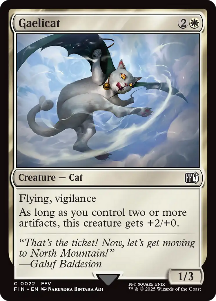 Gaelicat (FIN-022) - [FINAL FANTASY]