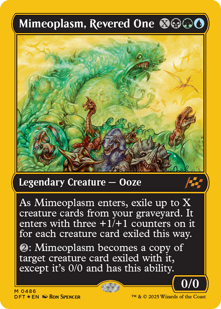 Mimeoplasm, Revered One (DFT-486) - [Aetherdrift] Foil