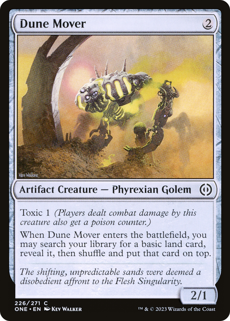 Dune Mover (ONE-226) - [Phyrexia: All Will Be One] Foil