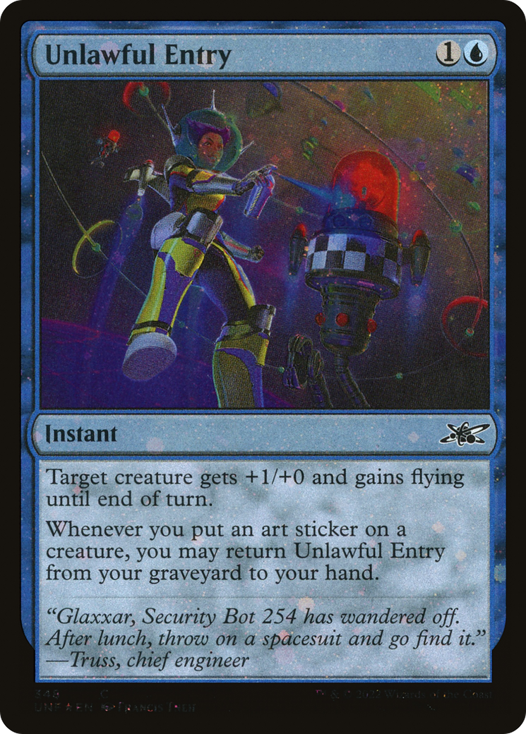 Unlawful Entry (UNF-348) - [Unfinity] Foil