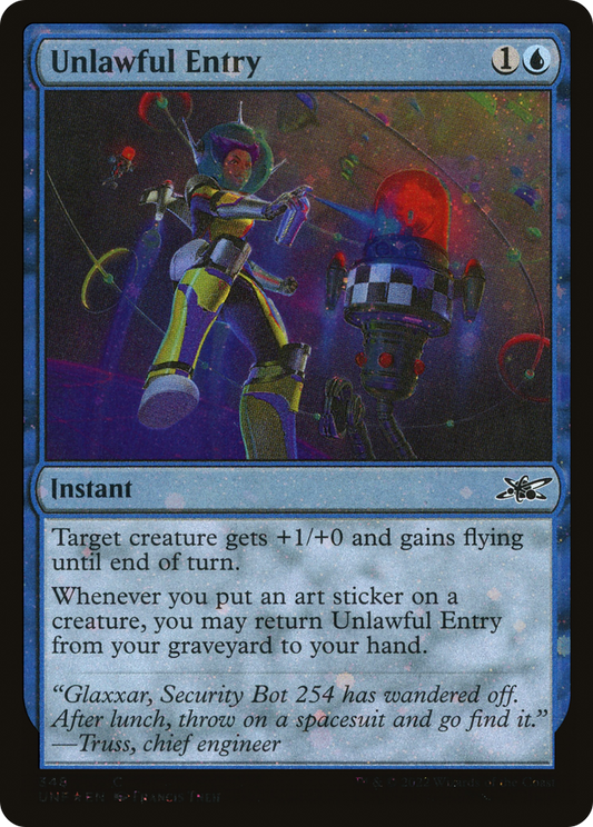 Unlawful Entry (UNF-348) - [Unfinity] Foil