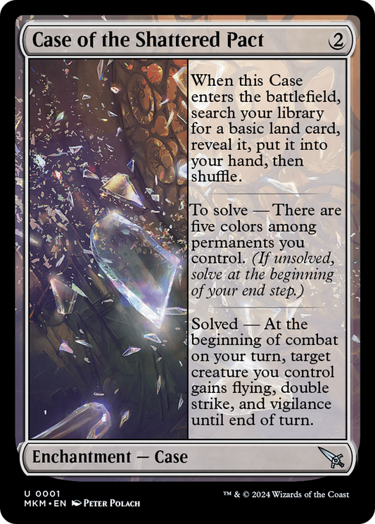 Case of the Shattered Pact (MKM-001) - [Murders at Karlov Manor] Foil
