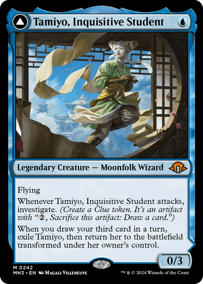 Tamiyo, étudiant curieux // Tamiyo, érudit chevronné (MH3-242) - [Modern Horizons 3] Foil 