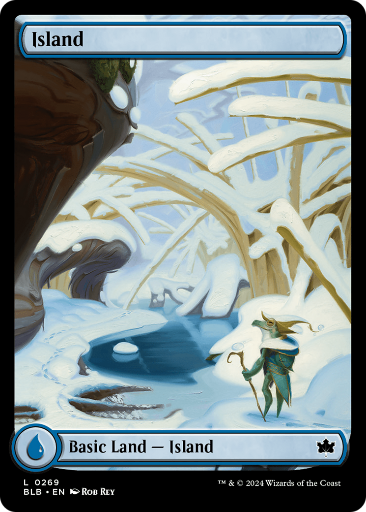 Island (BLB-269) - [Bloomburrow] Foil