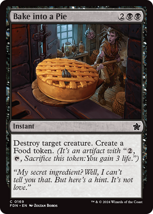 Bake into a Pie (FDN-169) - [Foundations] Foil