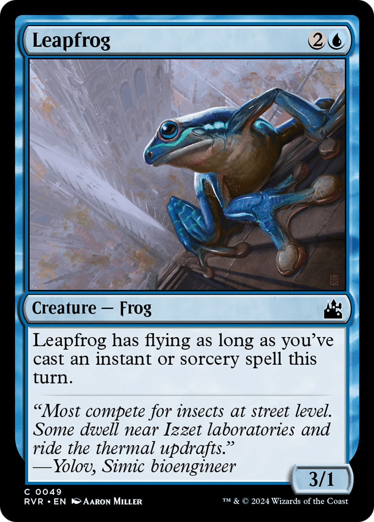 Leapfrog (RVR-049) - [Ravnica Remastered]