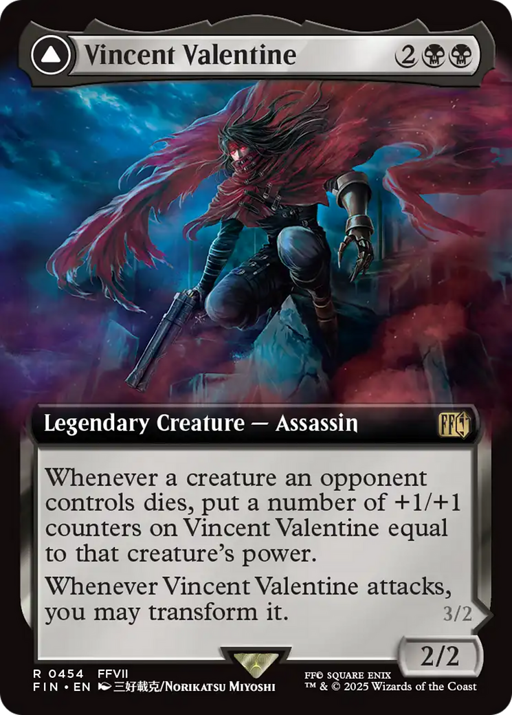 Vincent Valentine (Extended Art) (FIN-454) - [FINAL FANTASY]: (Extended Art) Foil