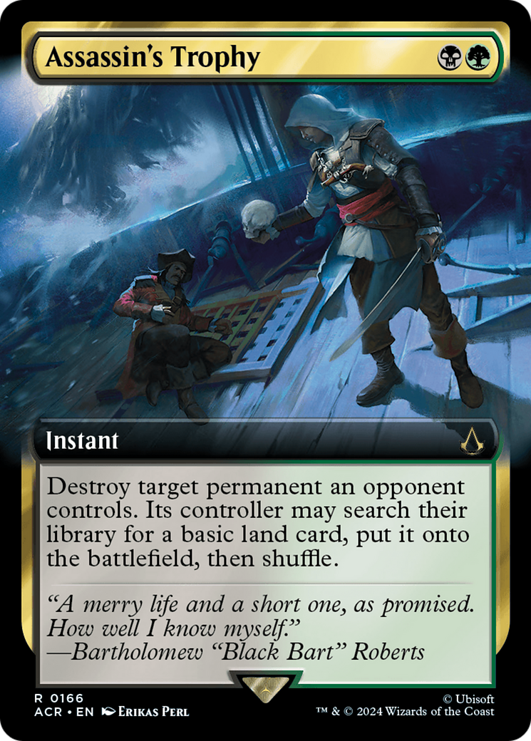 Assassin's Trophy (ACR-166) - [Assassin's Creed]: (Extended Art) Foil