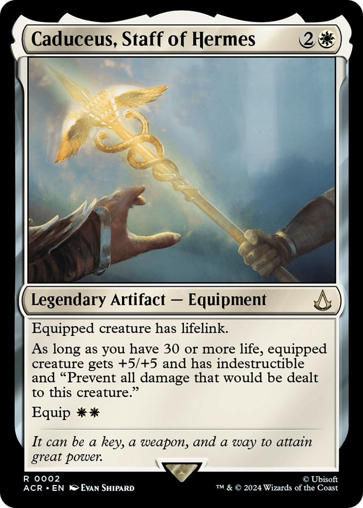 Caduceus, Staff of Hermes (ACR-002) - [Assassin's Creed] Foil