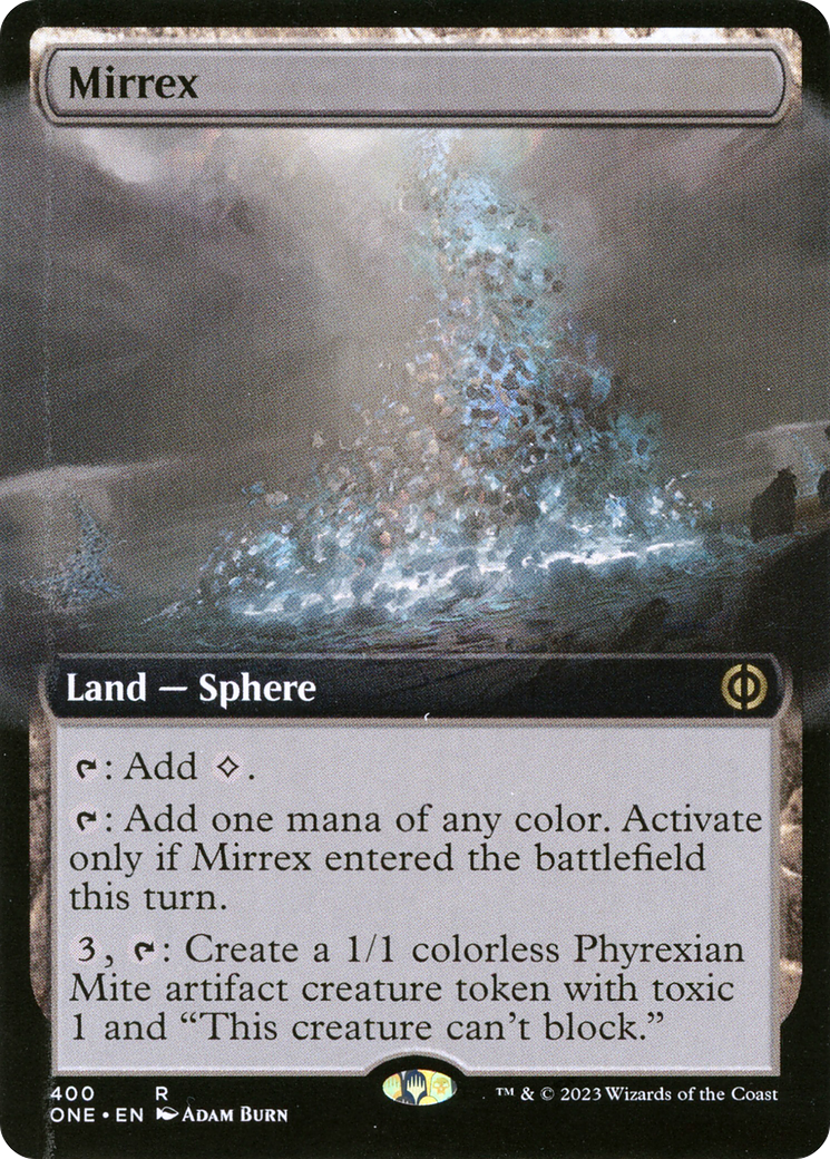 Mirrex (ONE-400) - [Phyrexia: All Will Be One]: (Extended Art) Foil
