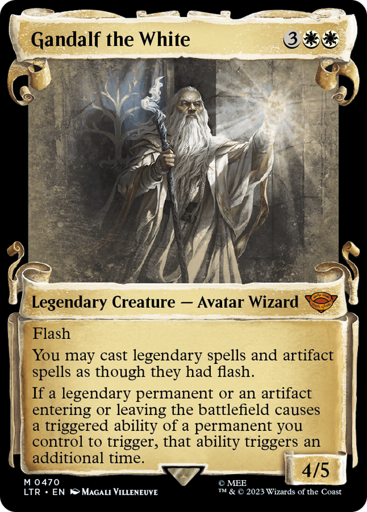 Gandalf the White (LTR-470) - [The Lord of the Rings: Tales of Middle-earth]: (Showcase)