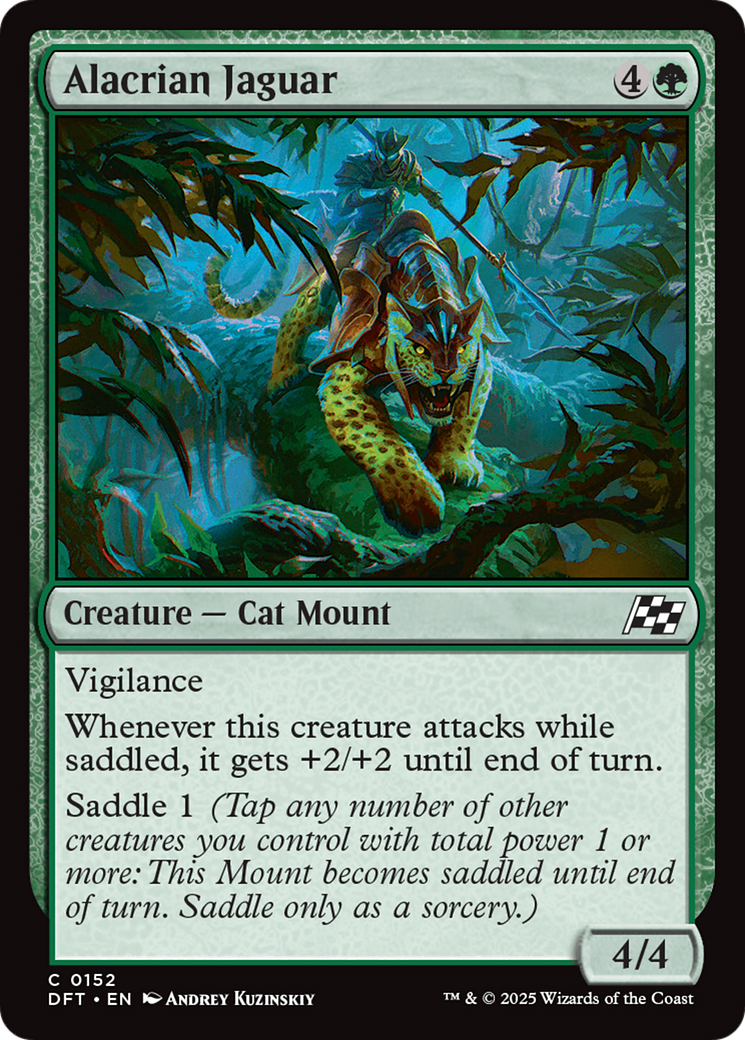 Alacrian Jaguar (DFT-152) - [Aetherdrift] Foil