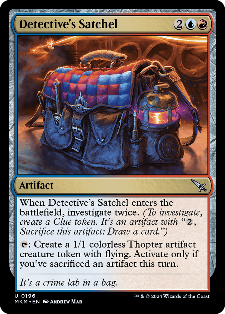 Detective's Satchel (MKM-196) - [Murders at Karlov Manor] Foil