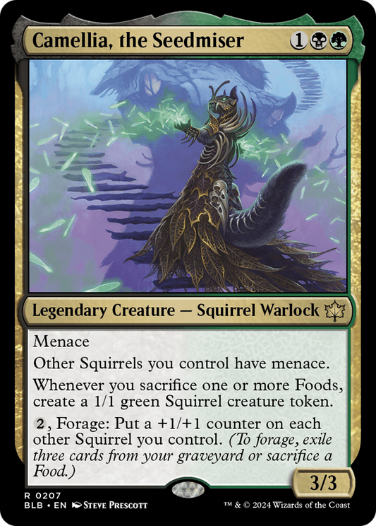 Camellia, the Seedmiser (BLB-207) - [Bloomburrow]