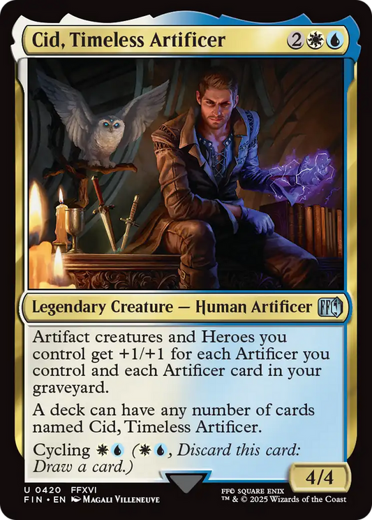 Cid, Timeless Artificer (0420) (FIN-420) - [FINAL FANTASY]