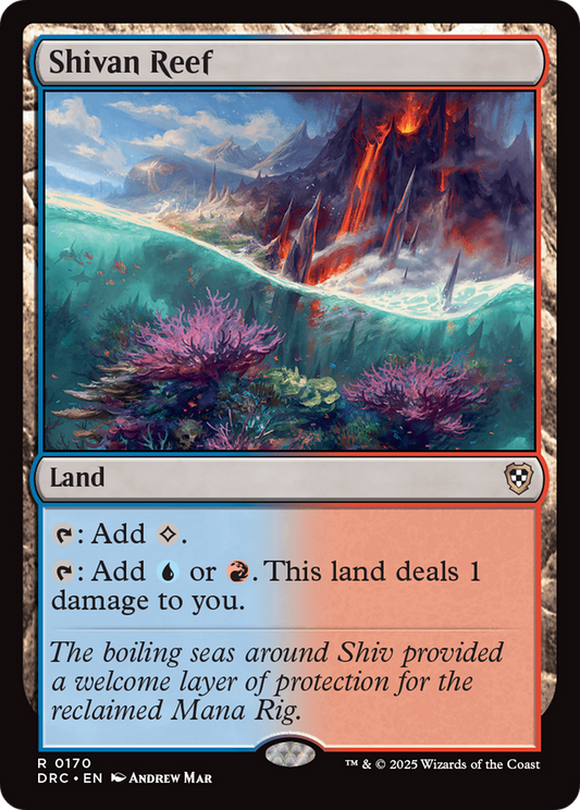 Shivan Reef (DRC-170) - [Commander: Aetherdrift]