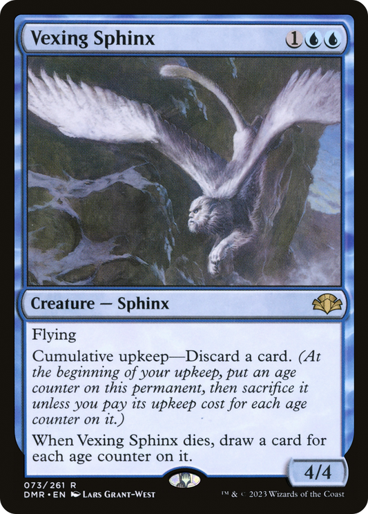 Vexing Sphinx (DMR-073) - [Dominaria Remastered] Foil