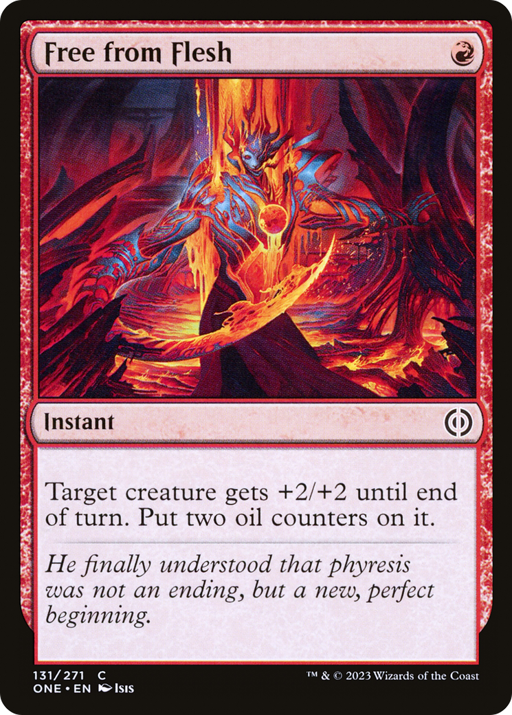 Free from Flesh (ONE-131) - [Phyrexia: All Will Be One] Foil