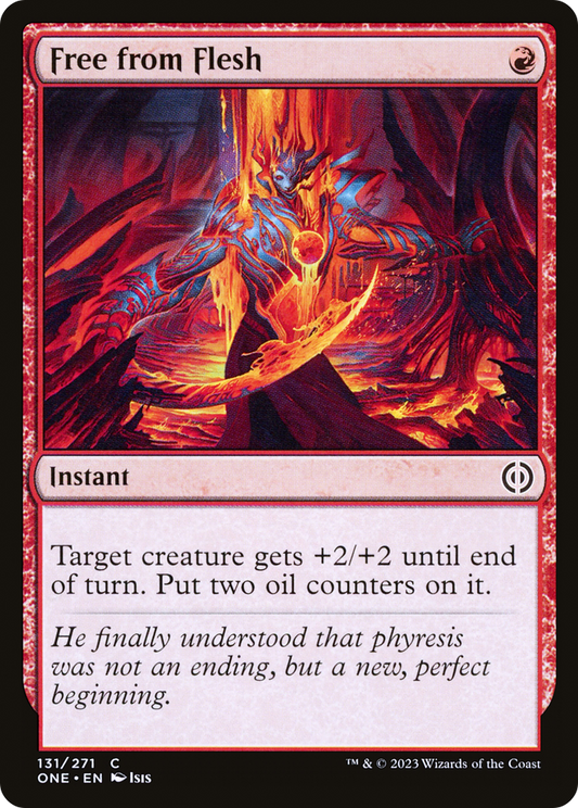 Free from Flesh (ONE-131) - [Phyrexia: All Will Be One] Foil