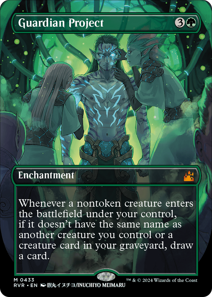 Guardian Project (RVR-433) - [Ravnica Remastered] (Borderless) Foil