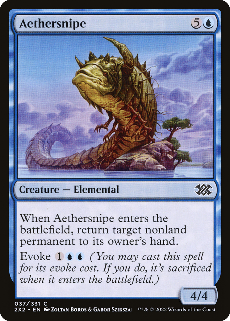 Aethersnipe (2X2-037) - [Double Masters 2022] Foil