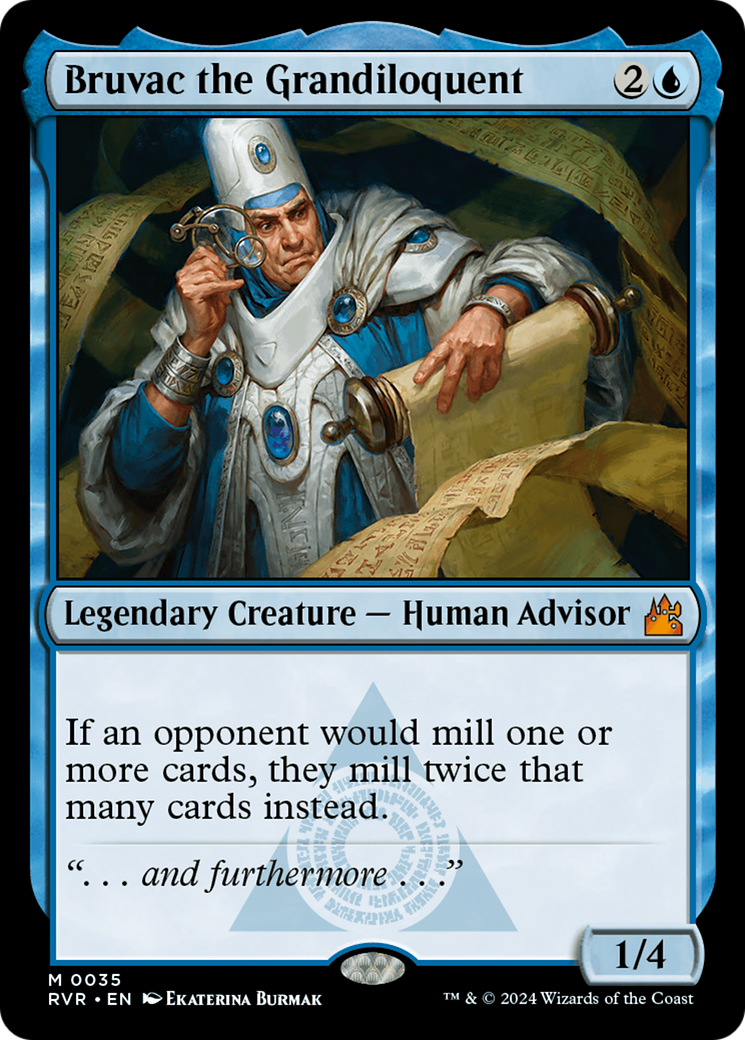 Bruvac the Grandiloquent (RVR-035) - [Ravnica Remastered]