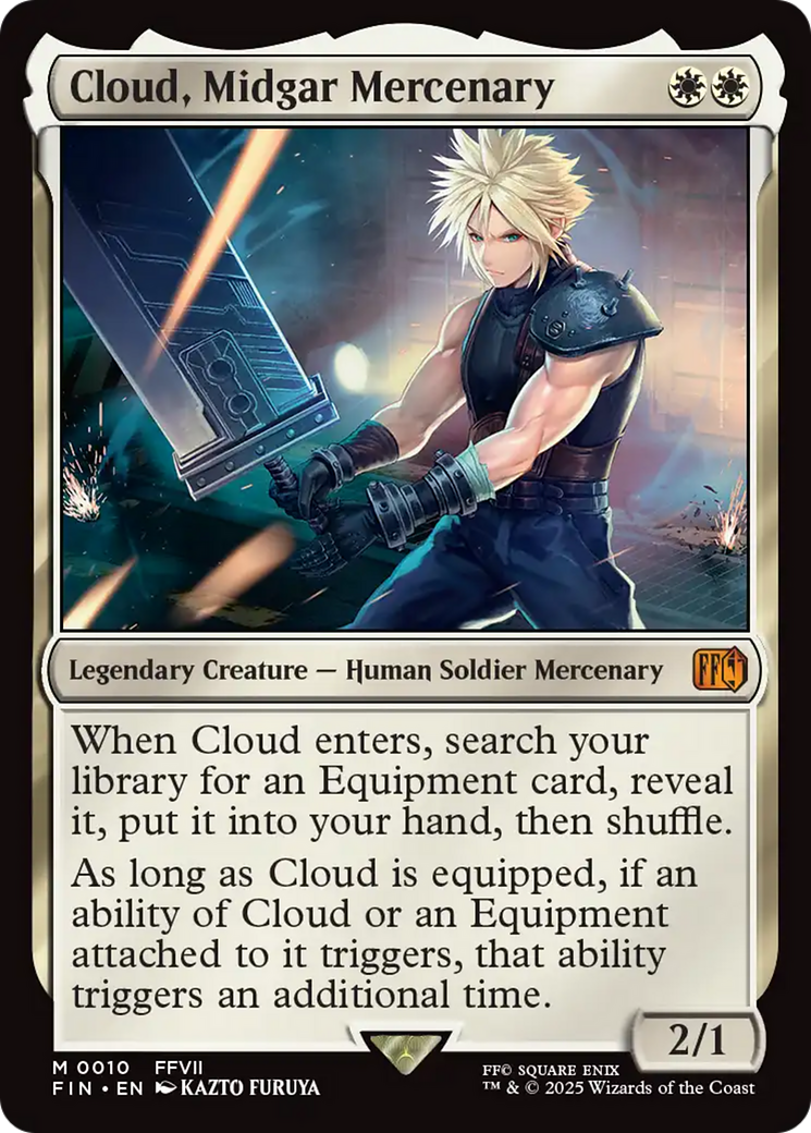 Cloud, Midgar Mercenary (FIN-010) - [FINAL FANTASY] Foil