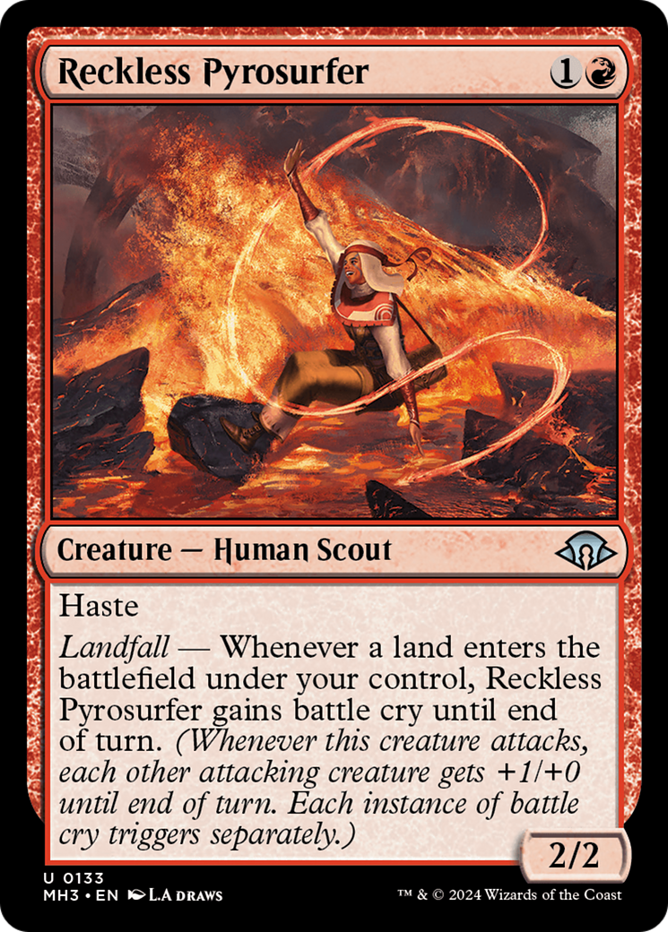 Pyrosurfeur téméraire (MH3-133) - [Modern Horizons 3] 