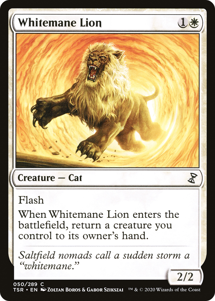 Whitemane Lion (TSR-050) - [Time Spiral Remastered]