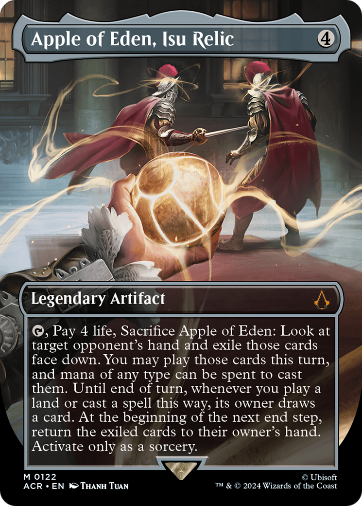 Apple of Eden, Isu Relic (ACR-122) - [Assassin's Creed] (Borderless) Foil