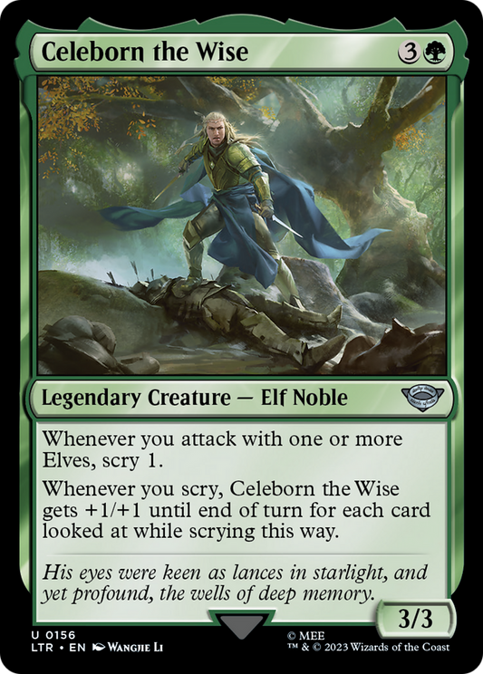 Celeborn the Wise (LTR-156) - [The Lord of the Rings: Tales of Middle-earth] Foil