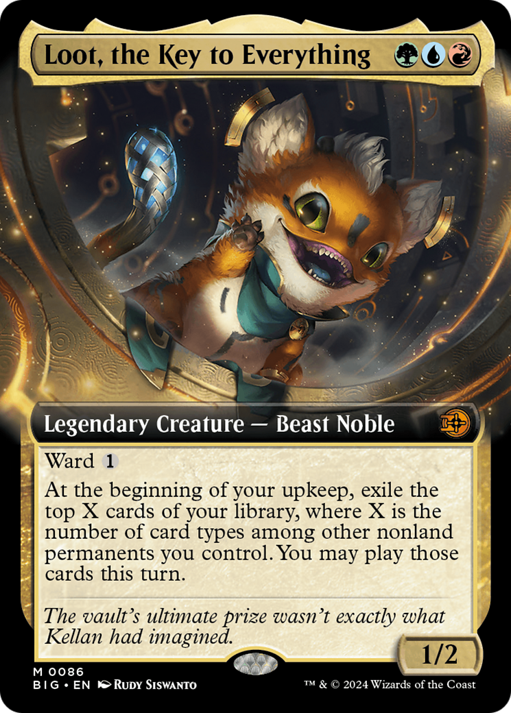Loot, the Key to Everything (BIG-086) - [The Big Score]: (Extended Art)