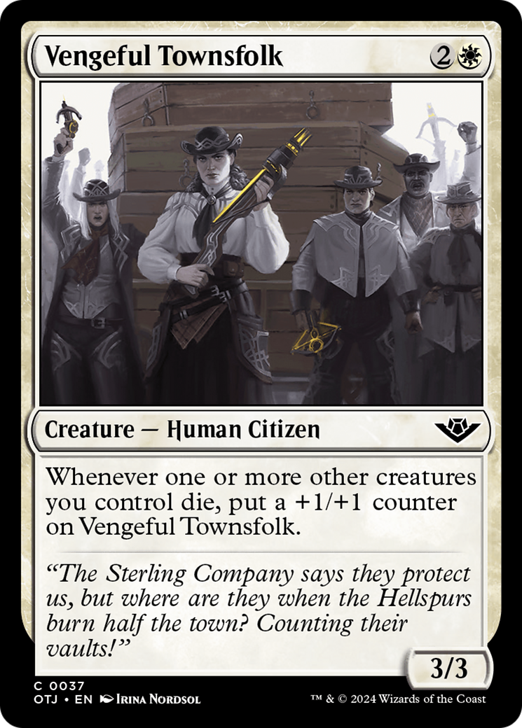 Citadins vengeurs (OTJ-037) - [Hors-la-loi de Thunder Junction] Foil 