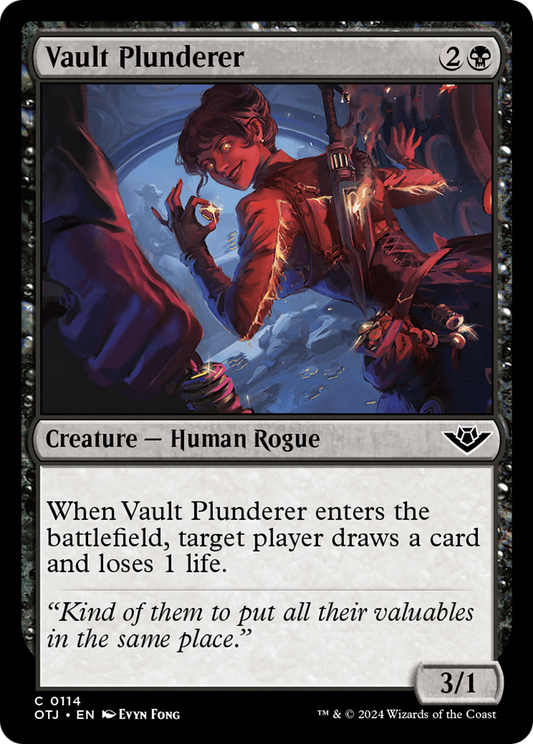 Vault Plunderer (OTJ-114) - [Outlaws of Thunder Junction] Foil