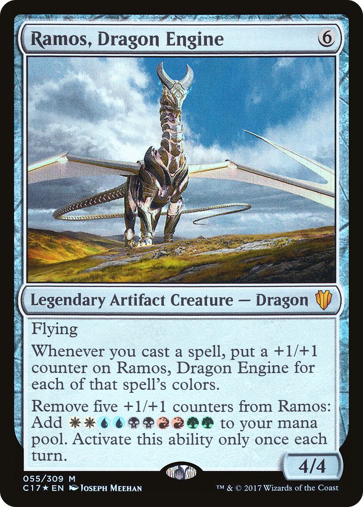 Ramos, Dragon Engine (C17-055) - [Commander 2017] Foil