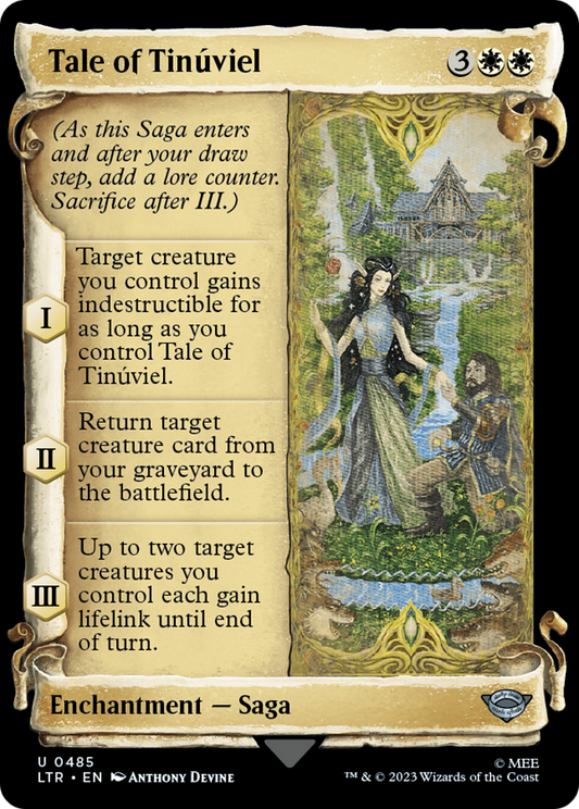 Tale of Tinúviel (LTR-485) - [The Lord of the Rings: Tales of Middle-earth]: (Showcase) Foil