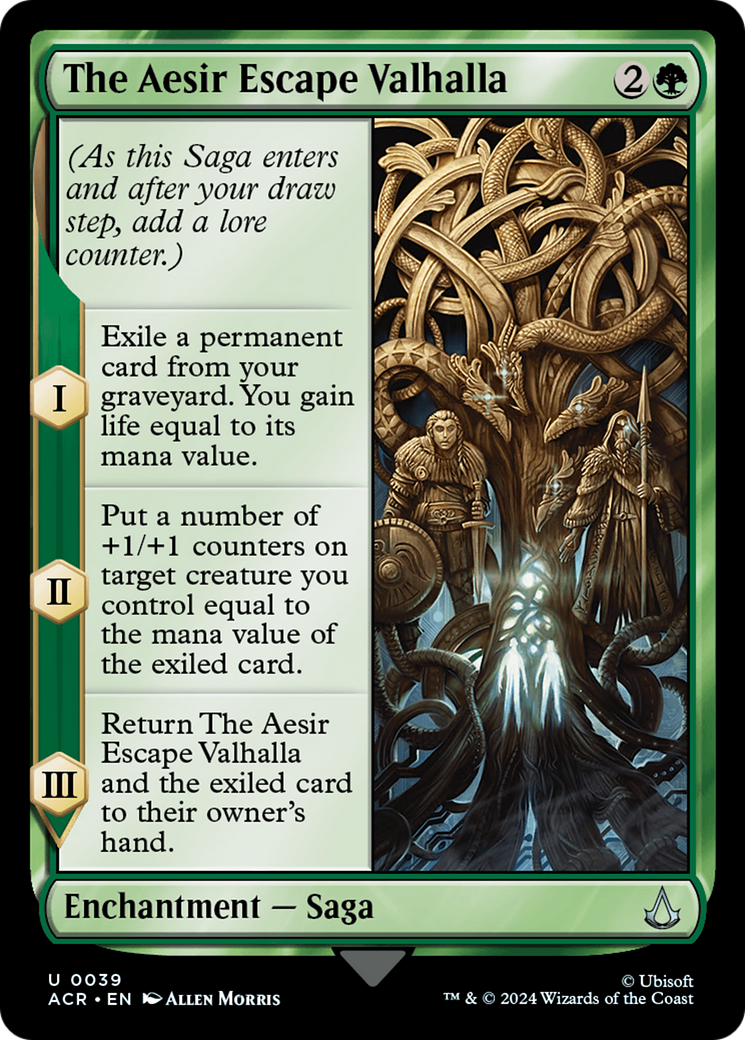 The Aesir Escape Valhalla (ACR-039) - [Assassin's Creed] Foil