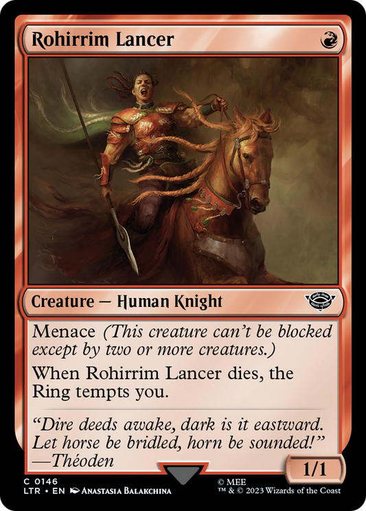 Rohirrim Lancer (LTR-146) - [The Lord of the Rings: Tales of Middle-earth] Foil