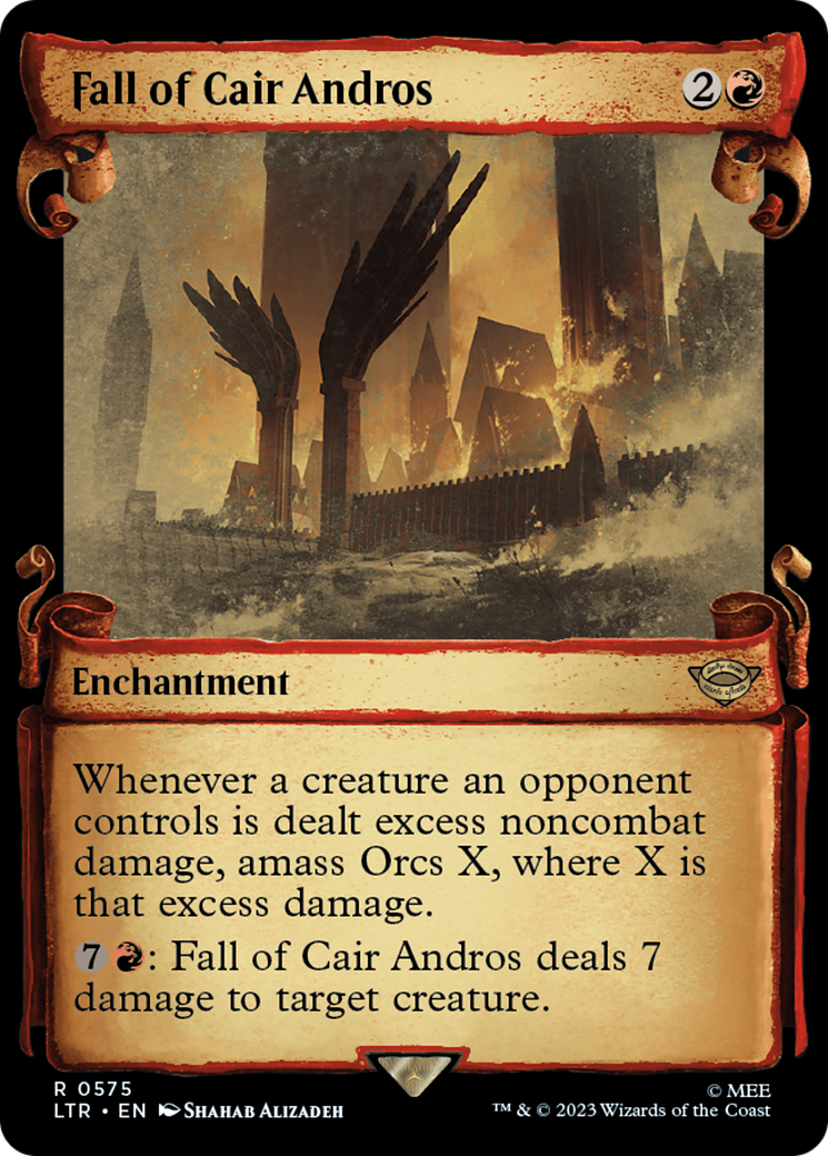 Fall of Cair Andros (LTR-575) - [The Lord of the Rings: Tales of Middle-earth]: (Showcase)