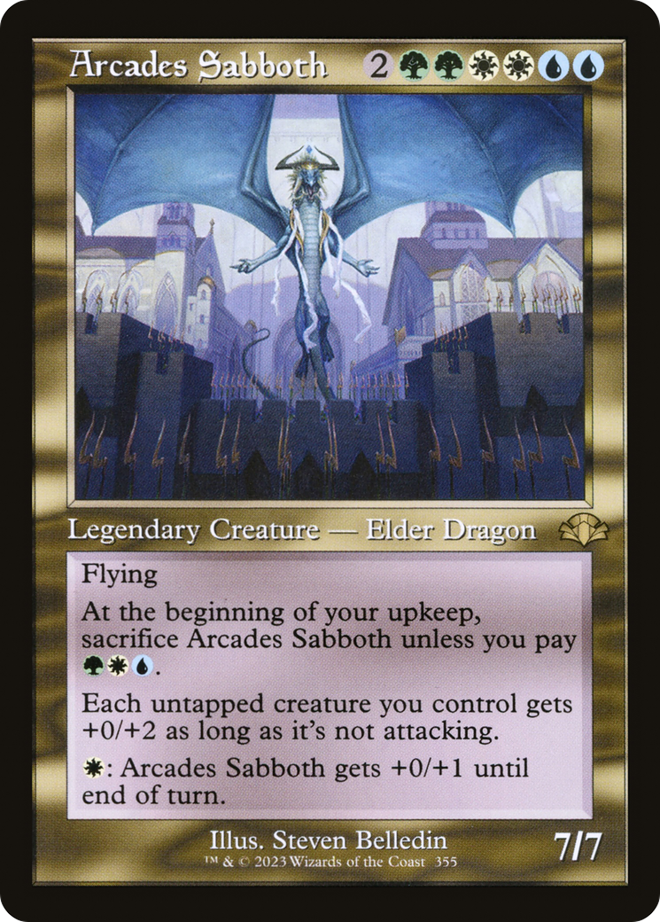 Arcades Sabboth (DMR-355) - [Dominaria Remastered]