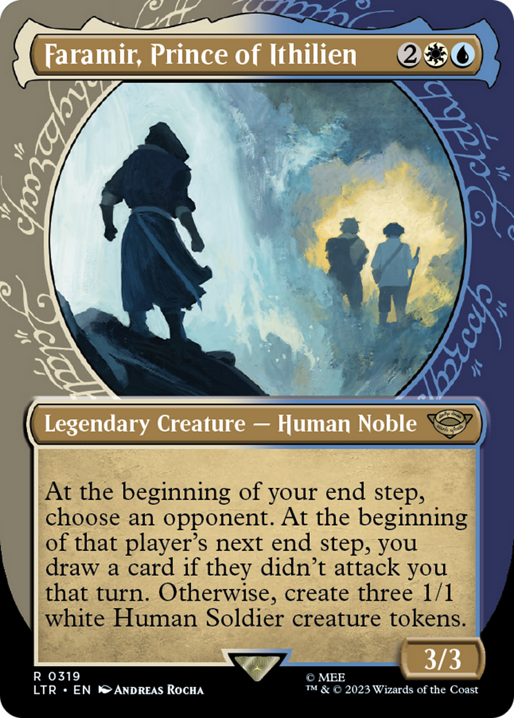 Faramir, Prince of Ithilien (LTR-319) - [The Lord of the Rings: Tales of Middle-earth]: (Showcase) (Borderless)